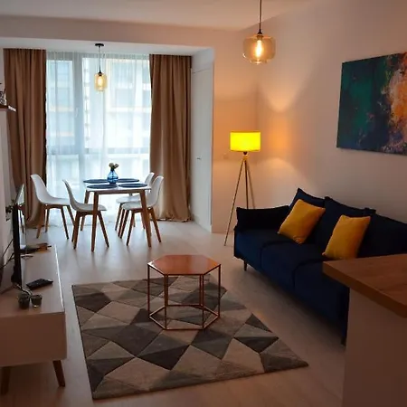 Aba's Onix Blue Mamaia Nord Apartment *