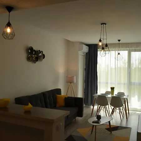 Aba's Onix Blue Mamaia Nord Apartment